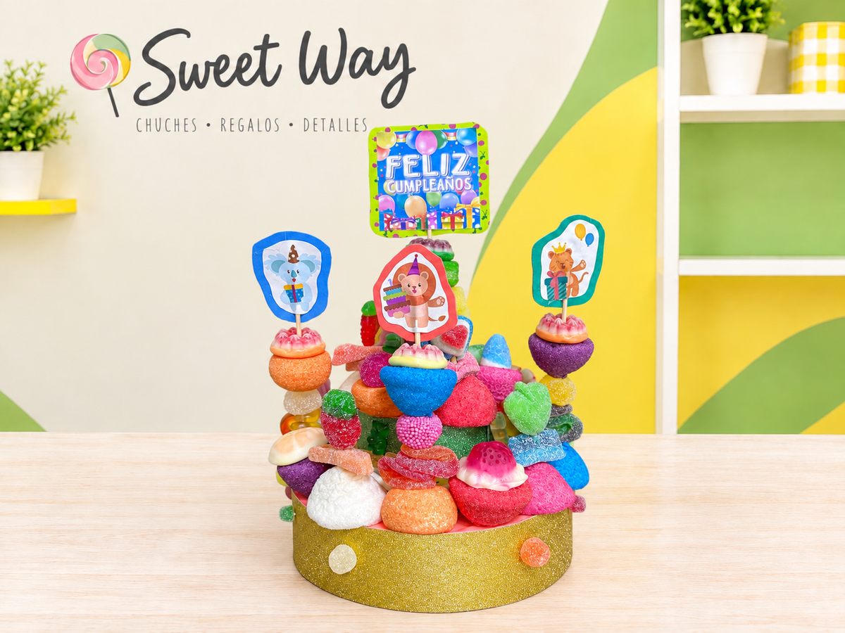 Tarta de chuches 800gr aprox.