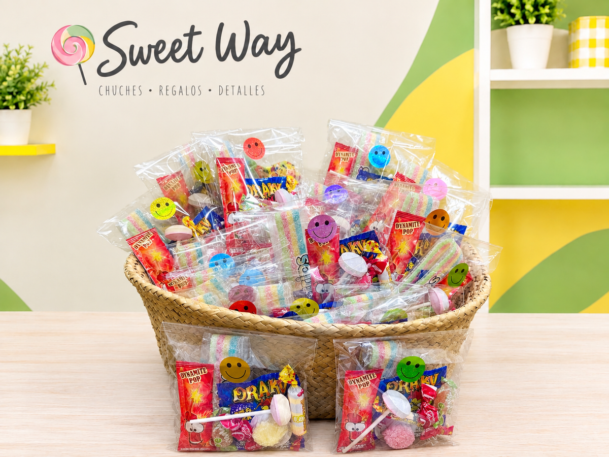 Bolsas de chuches personalizadas
