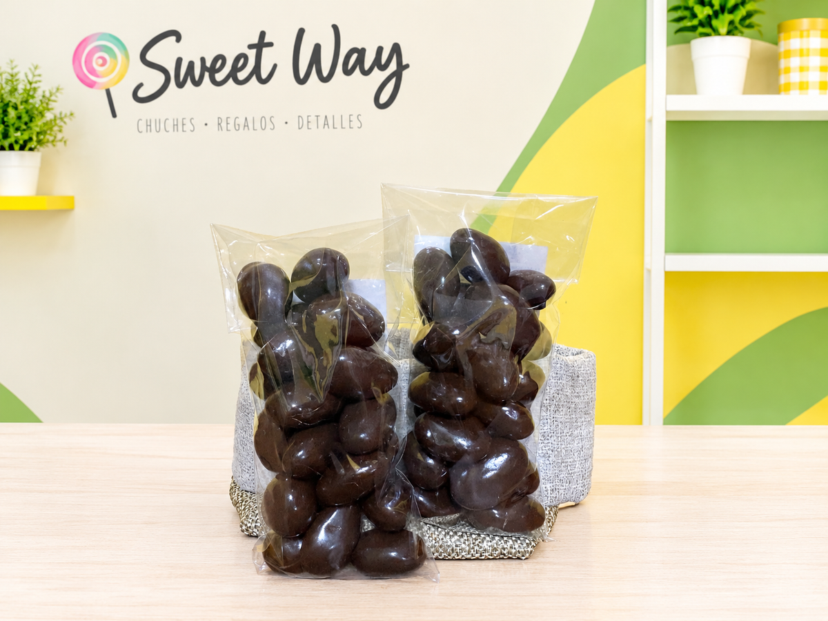 Bolsa almendra chocolate negro 100gr