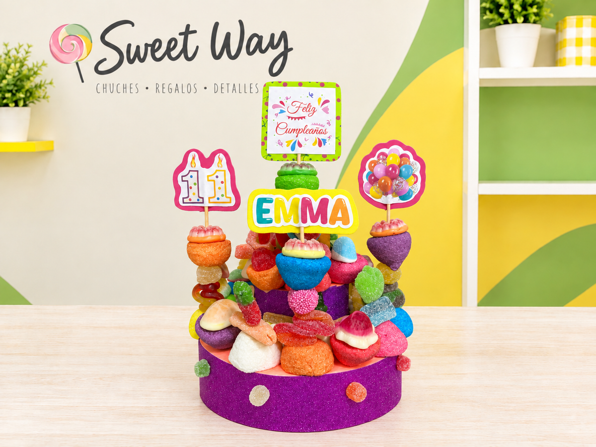 Tarta de chuches 800gr aprox.