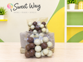 Bolsa mix bolas de cereales chocolate con leche y chocolate blanco