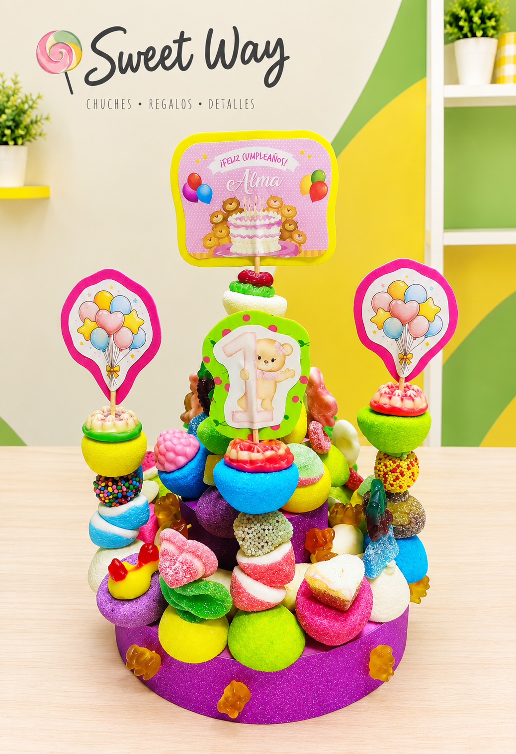 Tarta de chuches 800gr aprox.