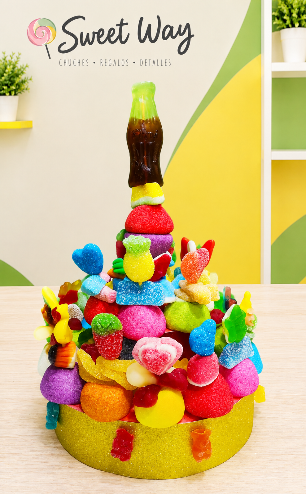 Tarta de chuches 800gr aprox.