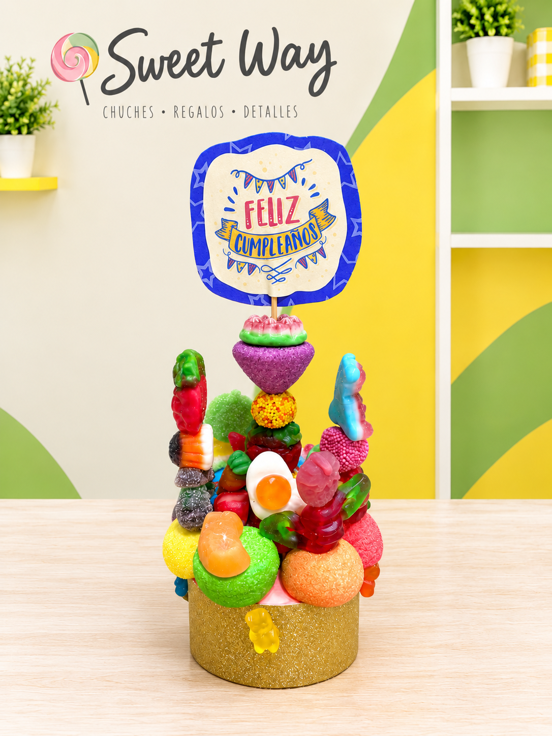 Tarta de chuches 300gr aprox.