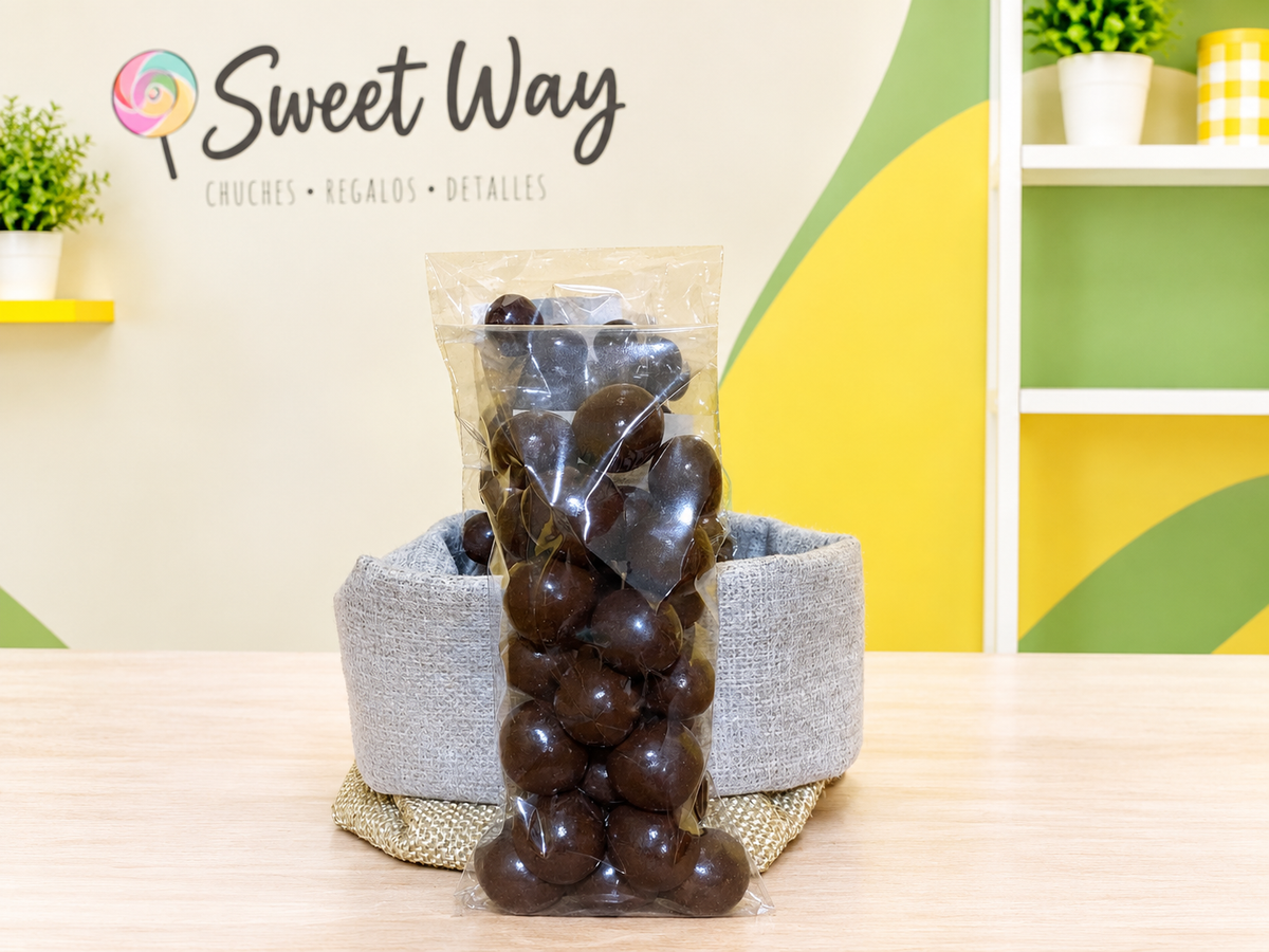 Bolsa avellana chocolate negro 100gr